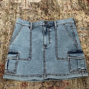 Love Trends Denim Mini Skirt